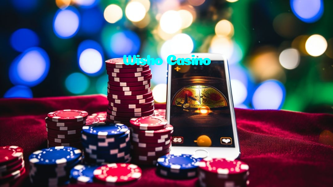 Wisho Casino خوش آمدید بونس +600% پیشکش موبائل ایپ کے پروموشن سیکشن میں دکھائی دیتی ہے۔